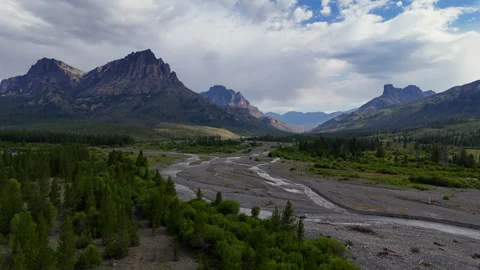 Wiggins Fork Flyover 2 Vídeos de archivo 330606462