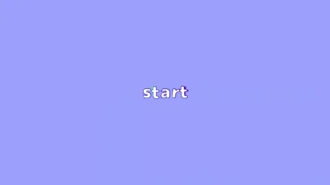 Wiggle text animation "Start" with stoke on purple background, alpha channel Video stock 285217272