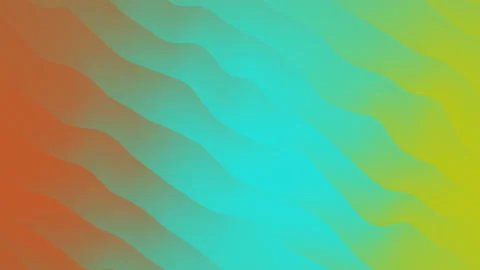 Wiggle wave sunset animation Stock Footage 239401262