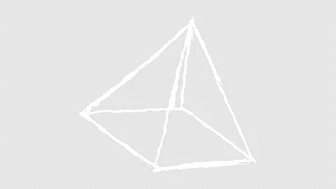 How To Draw 3d Square Based Pyramid