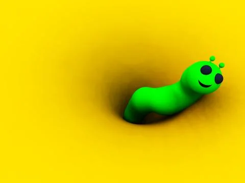 Wiggly Worm Stock Illustration