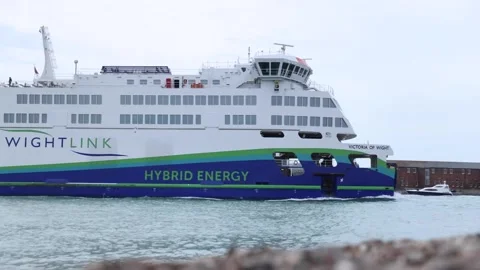 WightLink Ferry Solent 動画素材 168241857
