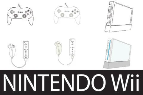 Wii Stockillustratie