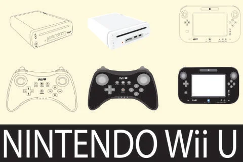 Wii u Stockillustratie