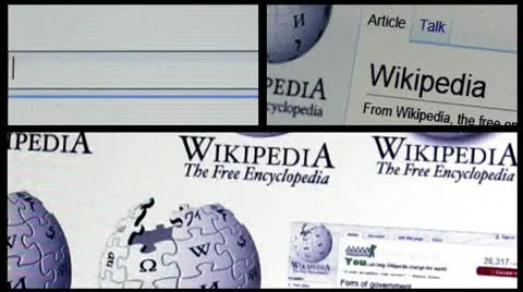 Wikipedia Stock Footage 10718148