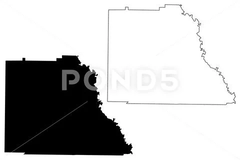Wilcox County, Georgia (U.S. county, United States of America, USA, U.S., US) Stock Illustration