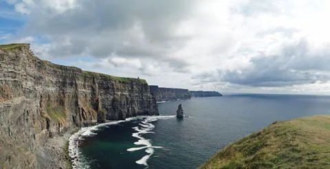 Wild Atlantic Way   Cliffs of Moher Stock Photos