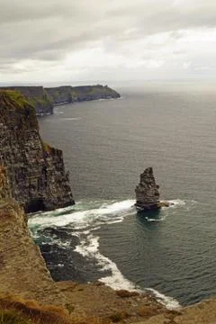 Wild Atlantic Way   Cliffs of Moher Stock Photos