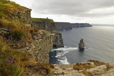Wild Atlantic Way   Cliffs of Moher Stock Photos