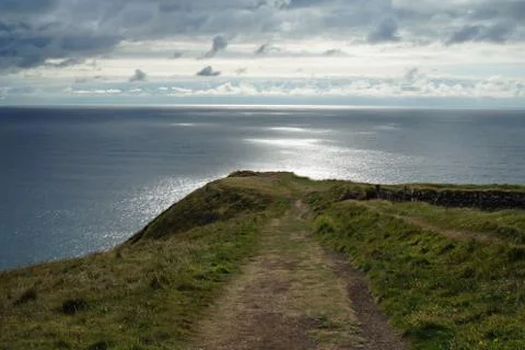 Wild Atlantic Way   Cliffs of Moher Stock Photos