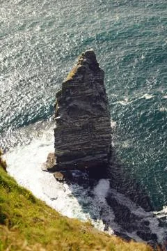 Wild Atlantic Way   Cliffs of Moher Stock Photos