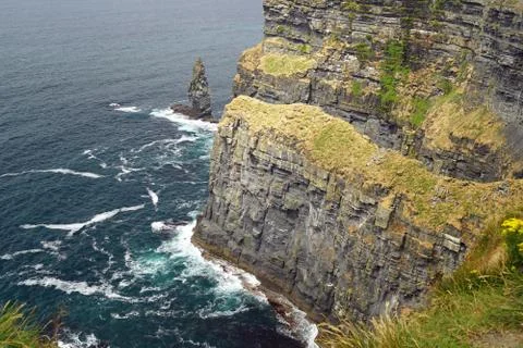 Wild Atlantic Way   Cliffs of Moher Stock Photos
