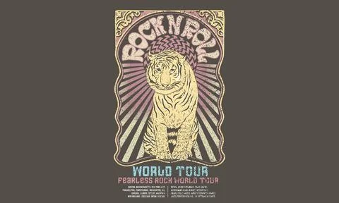 Wild attitude is everything. Stock Illustration