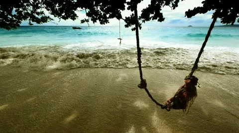 Wild beach 4 Stock Footage 10804327