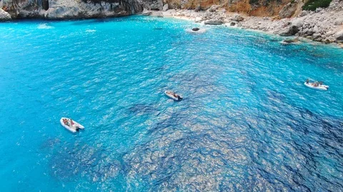 Wild beach (Cala Goloritze) 스톡 동영상 105121461