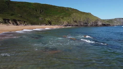 Wild beach Stockbeeldmateriaal 154516223