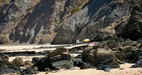 Wild beach Stock Photos