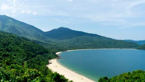 Wild beach. Stock Photos