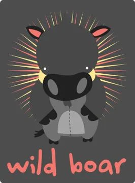 Wild boar Stock Illustration