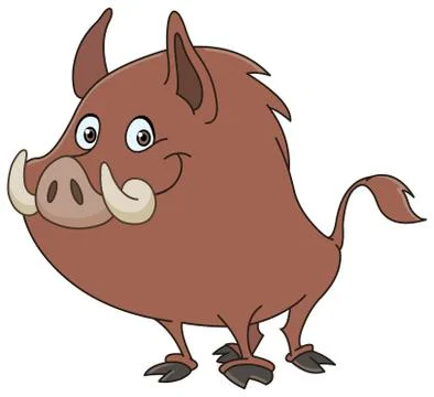 Wild boar Stock Illustration
