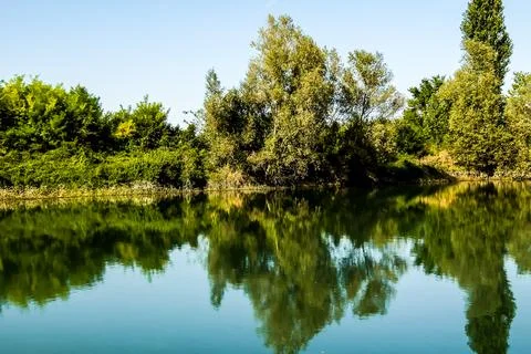 Wild Brenta River Stock Photos