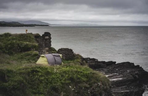 Wild camp Stock Photos