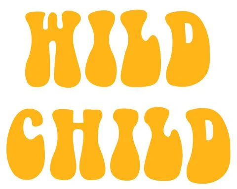 Wild Child Stock Illustration
