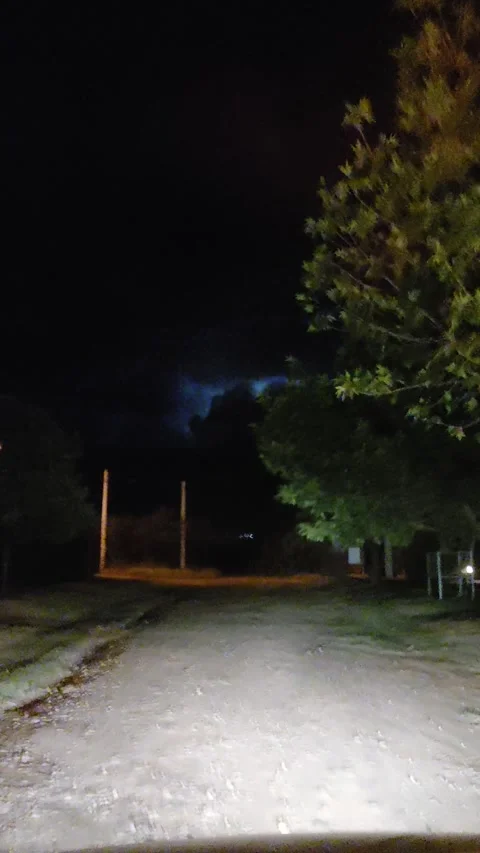 Wild cloudburst! Uncontrollable electrical storm. Lightning, sparks, and bright Stock Footage 305159801