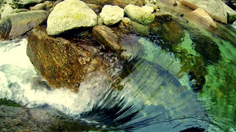 Wild creek Stock Footage 33548863
