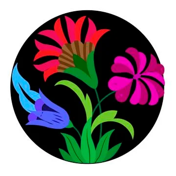 Wild flowers イラスト素材