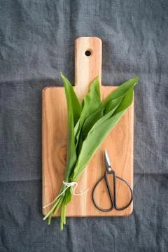 Wild garlic Stock Photos