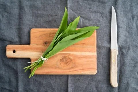 Wild garlic Foto stock