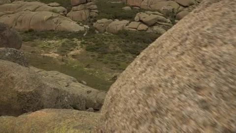 Wild goats at the mountains Stock Footage 75301730