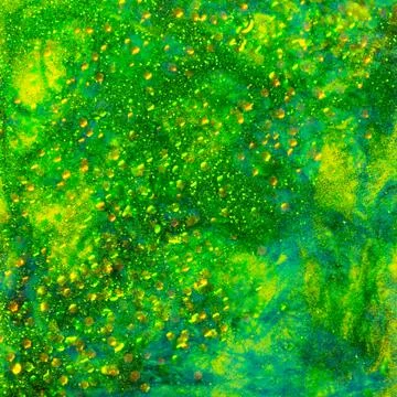 Wild Green Glitter Design Stock Illustration