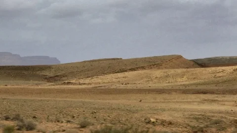 Wild landscape of Makhtesh Ramon Stock Footage 88361402