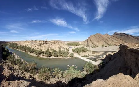 Wild landscape in Morocco Stock Photos