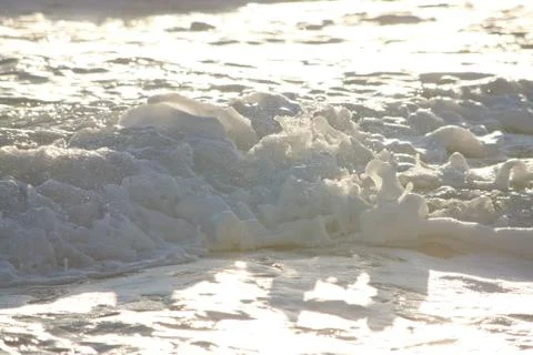 Wild Mediterranean waves Stock Photos