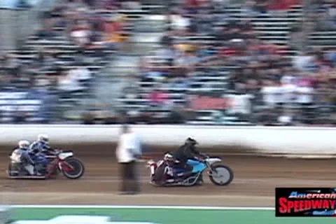 Wild Motorcycle Crash 스톡 동영상 27128611
