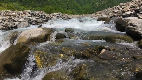 Wild Mountain River 스톡 동영상 197106435