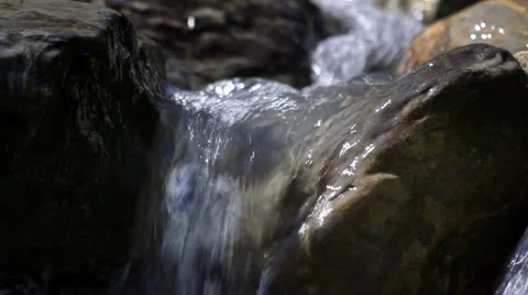Wild mountain stream Stock Footage 47164244