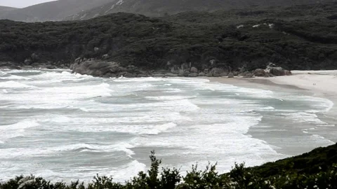 Wild ocean Stock Footage 163778896