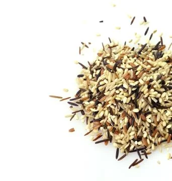 Wild rice blend Stock Photos