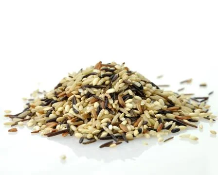 Wild rice blend Stock Photos
