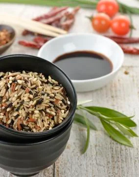 Wild rice Stock Photos