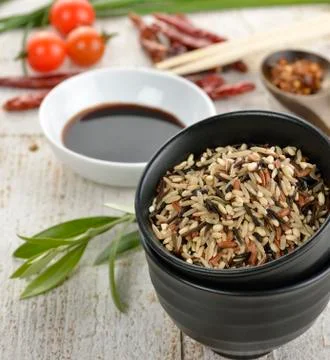 Wild rice Stock Photos