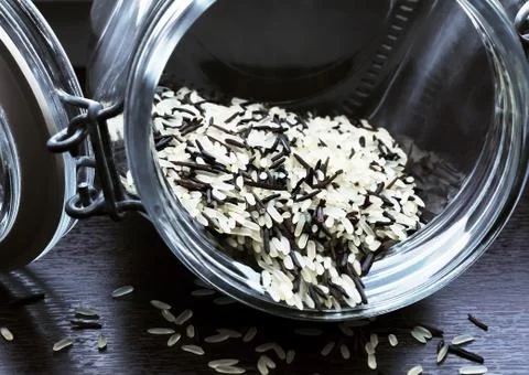 Wild rice Foto stock