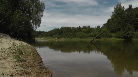 Wild river 1 Stock Footage 45882606