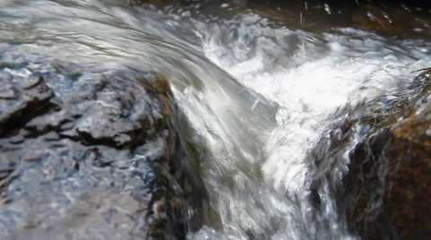 Wild  River. Cascade. Stock Footage 40338050