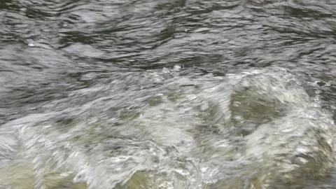 Wild River Flow Power of Nature Stock Footage 312451467