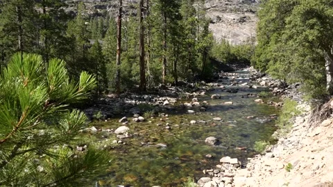 Wild River in a Mountains Stock Footage 242024731